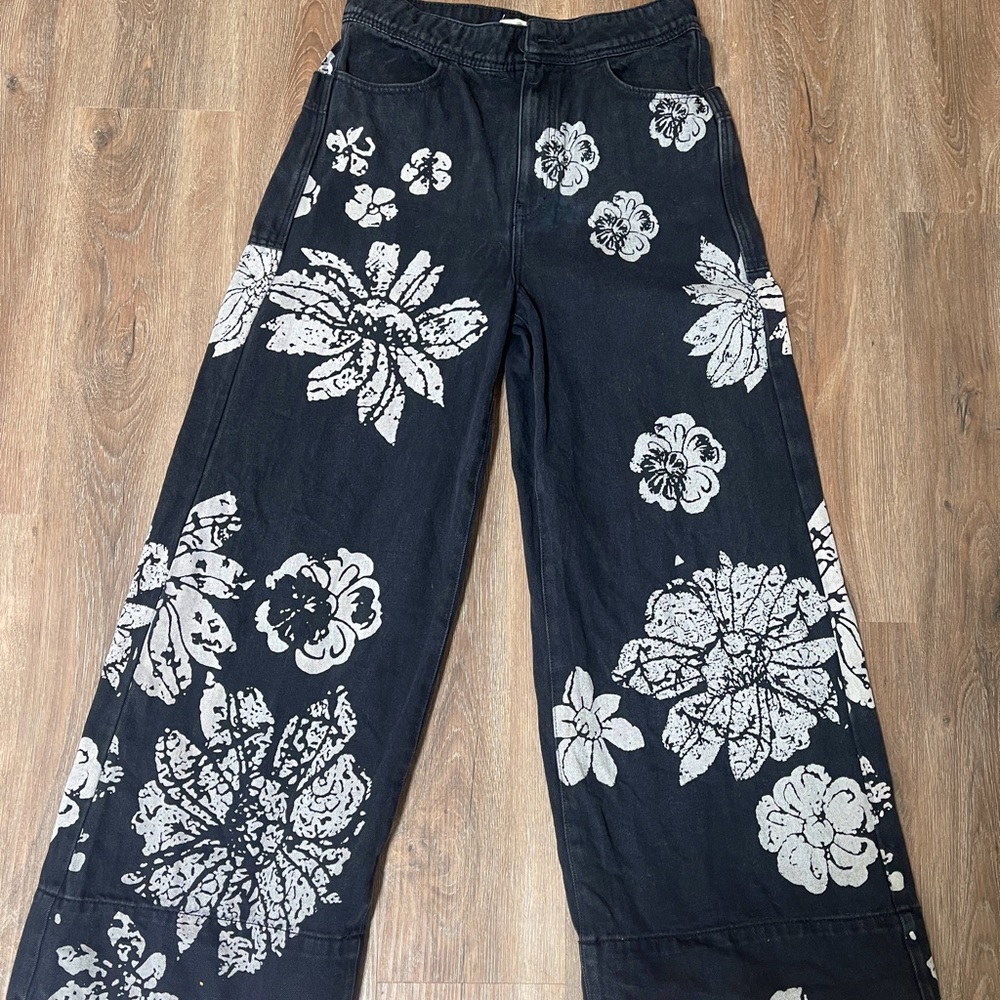Free People, We the Free Talia discharge trouser jeans size 31, high waist